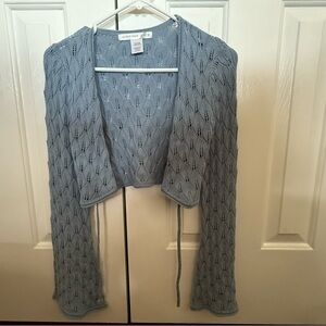 Altar'd State Blue Shrug Sweater